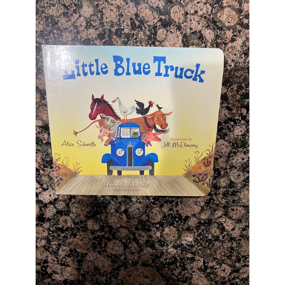 Little Blue Truck Alice Schertle Jill McElmurry Board Book Kids Childrens Story